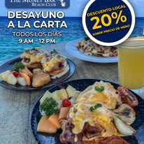 Desayuno a la carta The Money Bar Beach Club